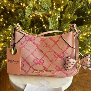 Juicy Couture Pink Mini Bag with Bow Detail